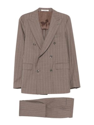TAGLIATORE: カジュアルスーツ - カジュアルスーツ - ブラウン