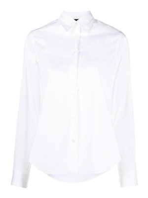 ASPESI: shirts - White Cotton Shirt