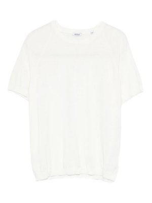 ASPESI: crew necks - Crewneck T-Shirt In White Cotton