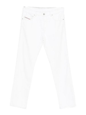 DIESEL: ストレートジーンズ - ストレートジーンズ - 白