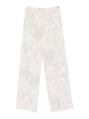 FORTE FORTE: Casual Hosen - Casual Hose - Metallic