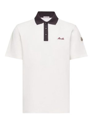 MONCLER: ポロシャツ - ポロシャツ - ベージュ