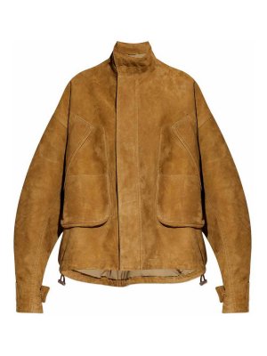 The Attico: Lederjacken - Lederjacke - Beige
