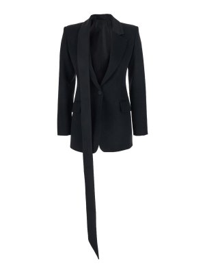 The Attico: Blazer - Blazer - Negro