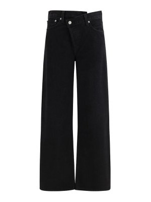 AGOLDE: ストレートジーンズ - ストレートジーンズ - 黒