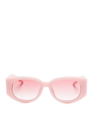CASABLANCA: sunglasses - Wave Sunglasses In Pink