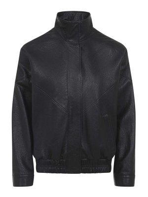 Acne Studios: leather jacket - Jacket
