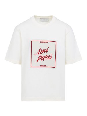 AMI PARIS: Camisetas - Camiseta - Blanco