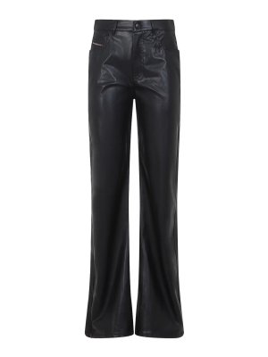 DIESEL: pantaloni in pelle - Pantaloni in ecopelle P-Lain
