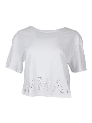 ARMANI EXCHANGE: T-shirts - T-Shirt - Weiß