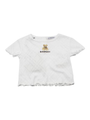 BURBERRY: Camisetas - Camiseta - Blanco