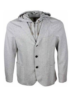 ELEVENTY: カジュアルジャケット - カジュアルジャケット - グレー