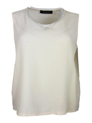 FABIANA FILIPPI: T-shirts - T-Shirt - Crème