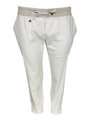 LORENA ANTONIAZZI: casual trousers - Trousers