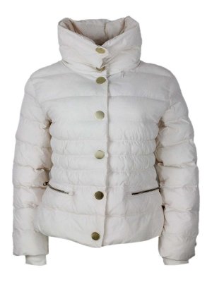 ARMANI EXCHANGE: Kurze Daunenjacken - Daunenjacke - Weiß