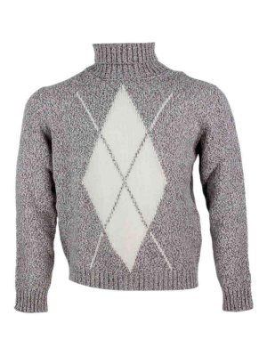 ELEVENTY: Strickpullover mit Rundhalsausschnitt - Rundhalspullover - Blau