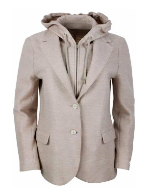 ELEVENTY: Chaquetas casual - Chaqueta Casual - Beis