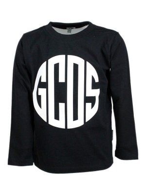 GCDS: Tシャツ - Tシャツ - 黒