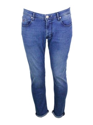 TRAMAROSSA: Pantalones casual - Pantalón Casual - Azul