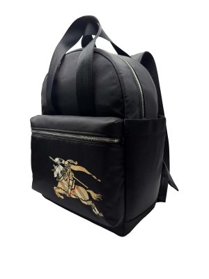 BURBERRY: Mochilas - Mochila - Negro