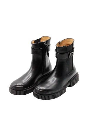 ARMANI EXCHANGE: Stiefeletten - Stiefeletten - Schwarz