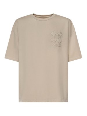 AMIRI: t-shirts - Ma Quad Logo T-Shirt