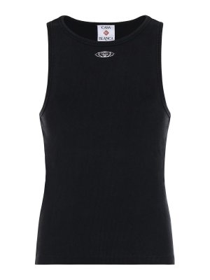 CASABLANCA: トップス＆タンクトップ - トップ/タンクトップ - 黒