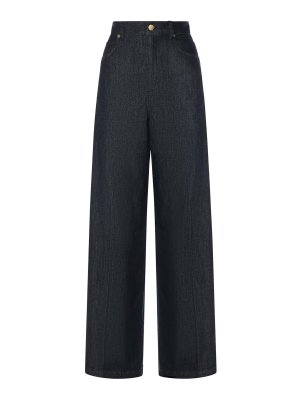 S MAX MARA: Jeans Rectos - Vaqueros Rectos - Azul