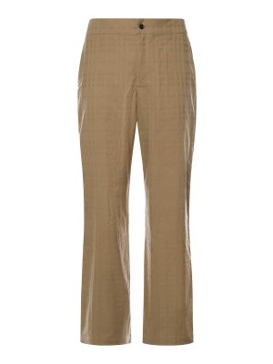 BURBERRY: Pantalons casual - Pantalons Décontractés - Beige