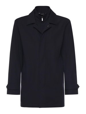 FAY: knee length coats - Stretch Jersey Morning Jacket