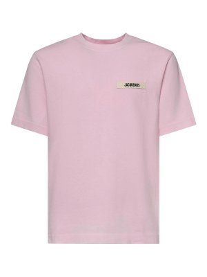 JACQUEMUS: t-shirts - Cotton T-Shirt With Logo