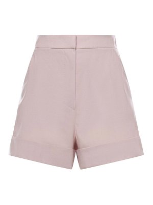 Max Mara: Trousers Shorts - Shorts In Mohair And Silk Canvas