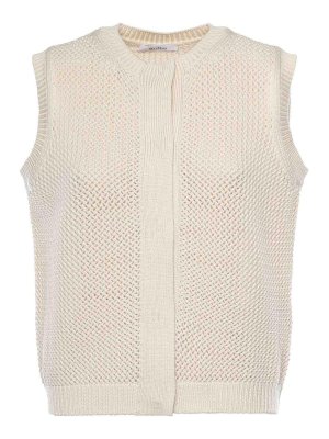 Max Mara: Tops & Tank tops - Silk Blend Top