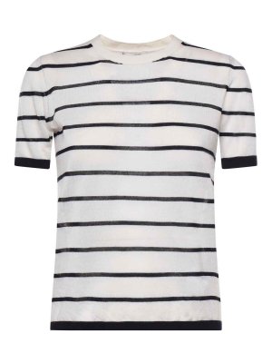 Max Mara: crew necks - Cashmere And Silk Sweater