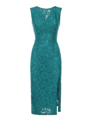 Pinko: Robe longueur genou - Robe Au Genou - Vert