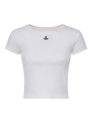 VIVIENNE WESTWOOD: t-shirt - T-shirt da bambino in cotone PerÃ¹