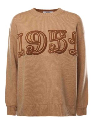 Max Mara: crew necks - Wool And Cashmere Sweater