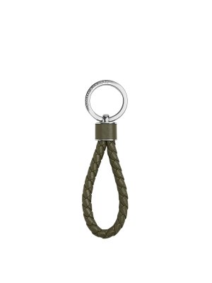 BOTTEGA VENETA: key holders - Intreccio Keychain