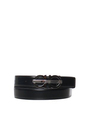 FERRAGAMO: Cinturones - Cinturón - Negro