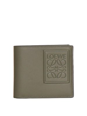 LOEWE: portafogli - Portafoglio bifold in pelle di vitello