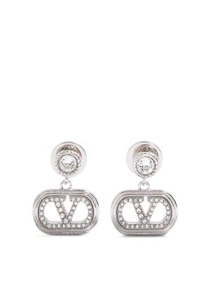 VALENTINO GARAVANI: Earrings - Ovalette Earrings And Swarovski Crystals