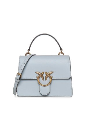 Pinko: Handtaschen - Shopper - Blau
