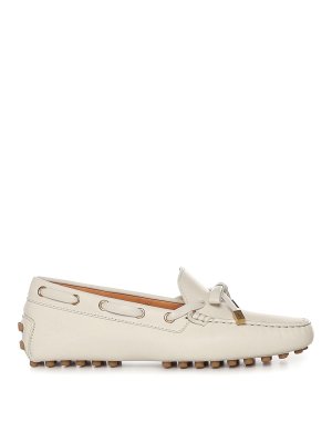 TOD'S: Mocassins & Chaussures bateau - Mocassins - Blanc