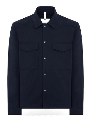 DUNO: knee length coats - Blue jackets