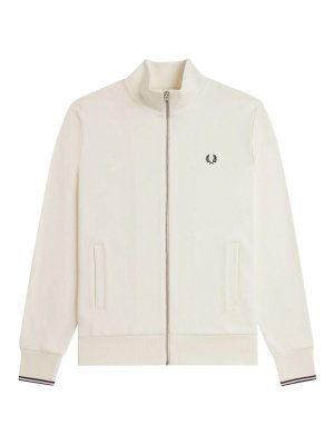 FRED PERRY: スウェット＆セーター - スウェットシャツ/セーター - 白