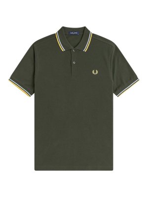 FRED PERRY: polo shirts - Green T-Shirt And Polo