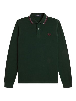 FRED PERRY: polo shirts - Green T-Shirt And Polo