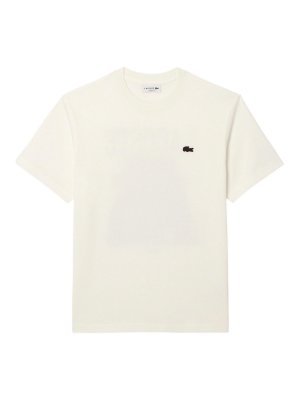 LACOSTE: polo - T-Shirt E Polo Bianco