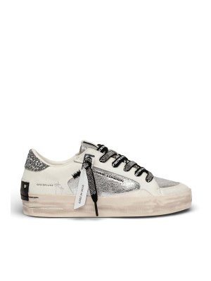 CRIME LONDON: trainers - Sneakers Argento