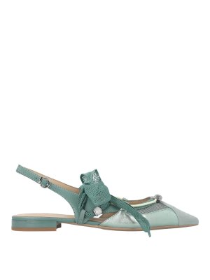 Pinko: sandals - Green Sandals